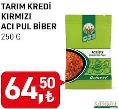 TARIM KREDİ KIRMIZI ACI PUL BİBER 250 G TARIM KREDİ KIRMIZI ACI PUL BİBER 250 G